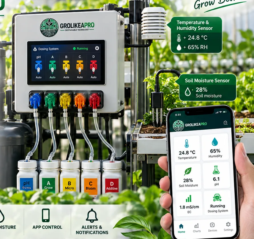 Nutrient dosing controller