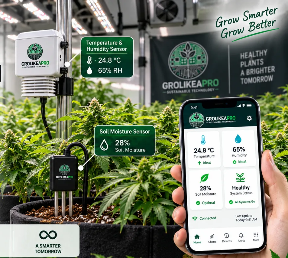 Grow room sensors