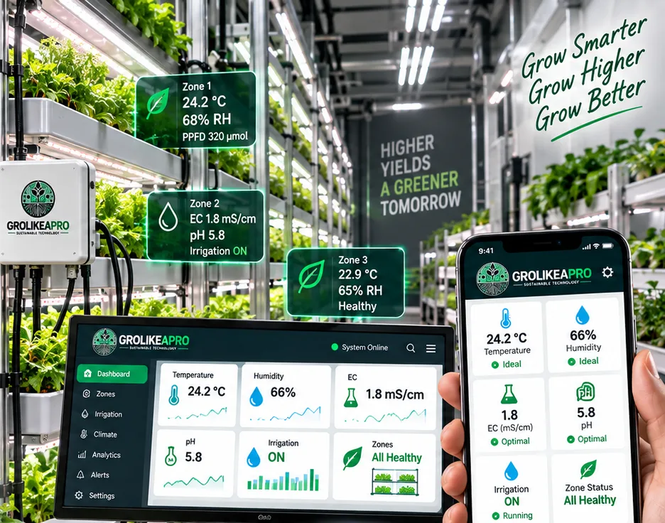Vertical farm racks